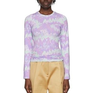 NWT💕 ROKH Purple Polyester Jersey Top Small